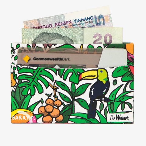 Rainforest Magic Card Wallet - The Walart - Paper Wallet