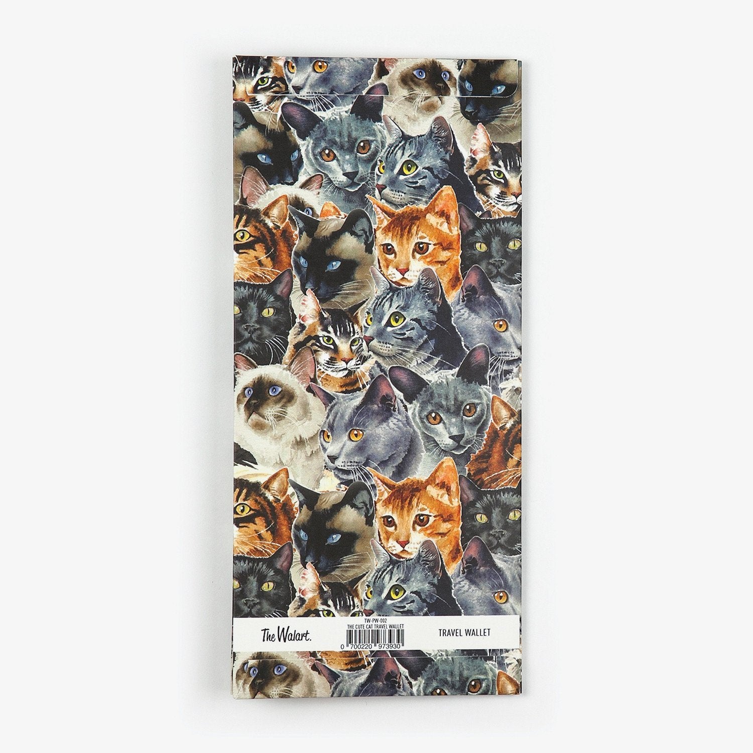 Cute Cat Travel Wallet - The Walart - Paper Wallet