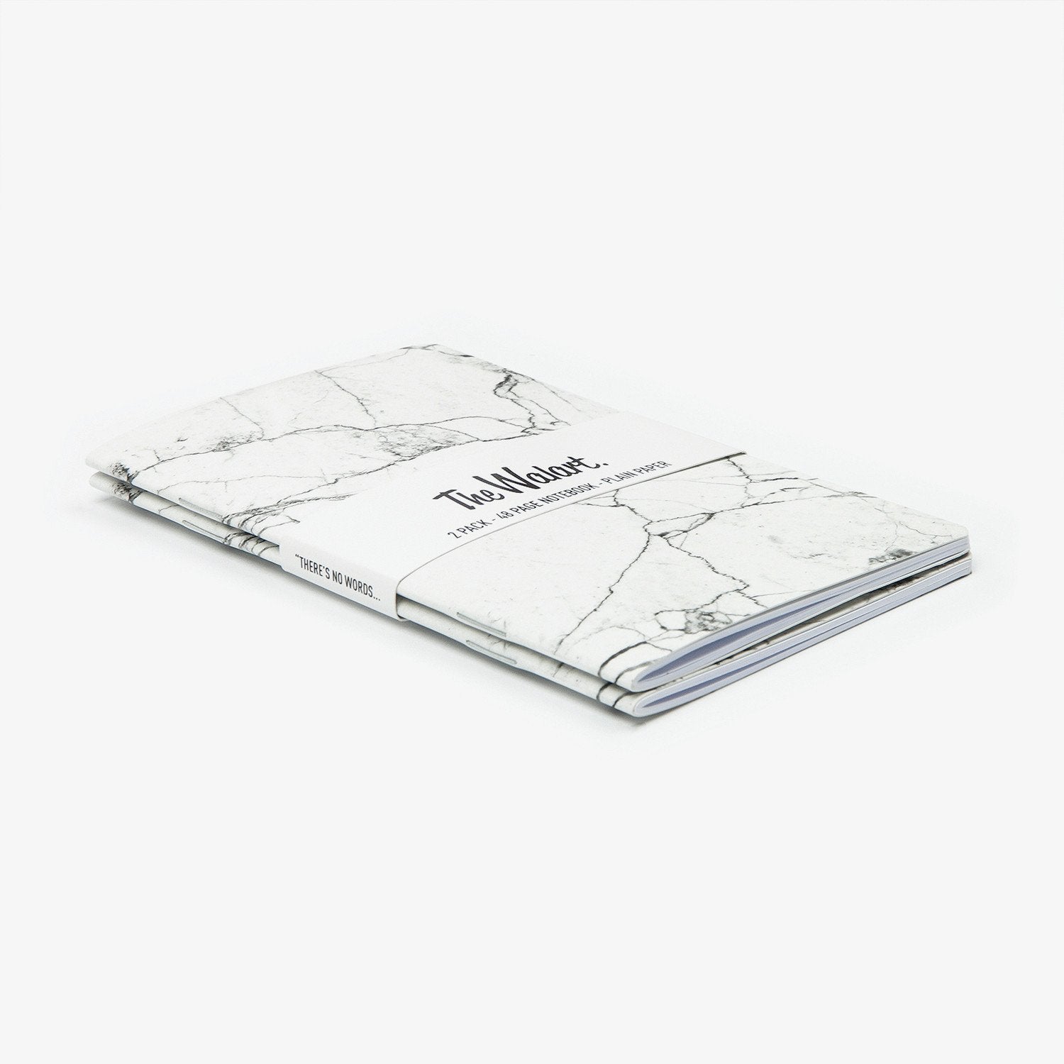 White Marble Notebook 2PK - The Walart - Paper Wallet