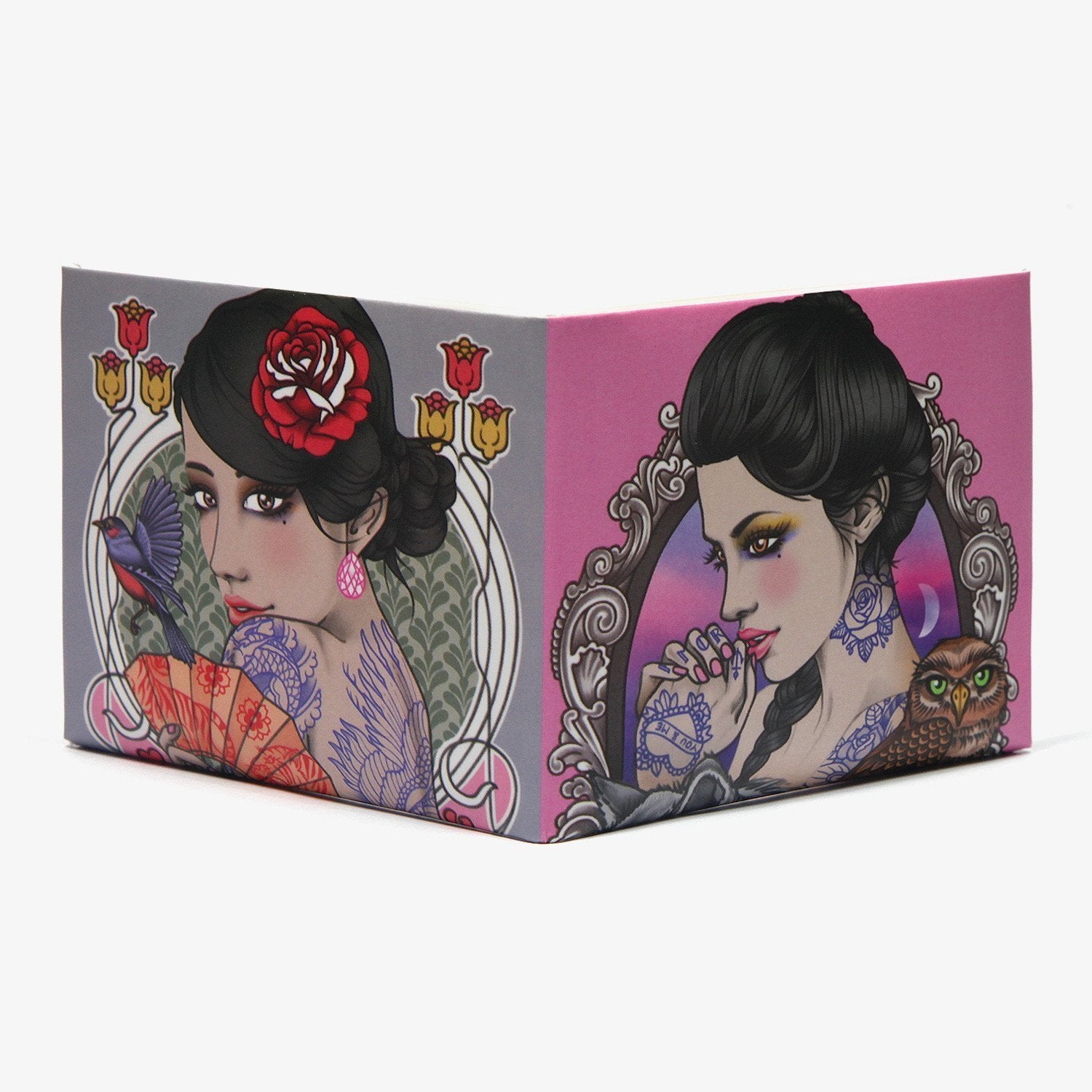 Baby Doll Bifold Wallet - The Walart - Paper Wallet