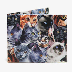 Cute Cat Bifold Wallet - The Walart - Paper Wallet