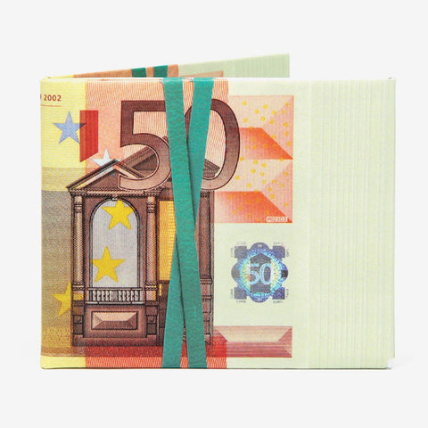 Euro Bifold Wallet - The Walart - Paper Wallet
