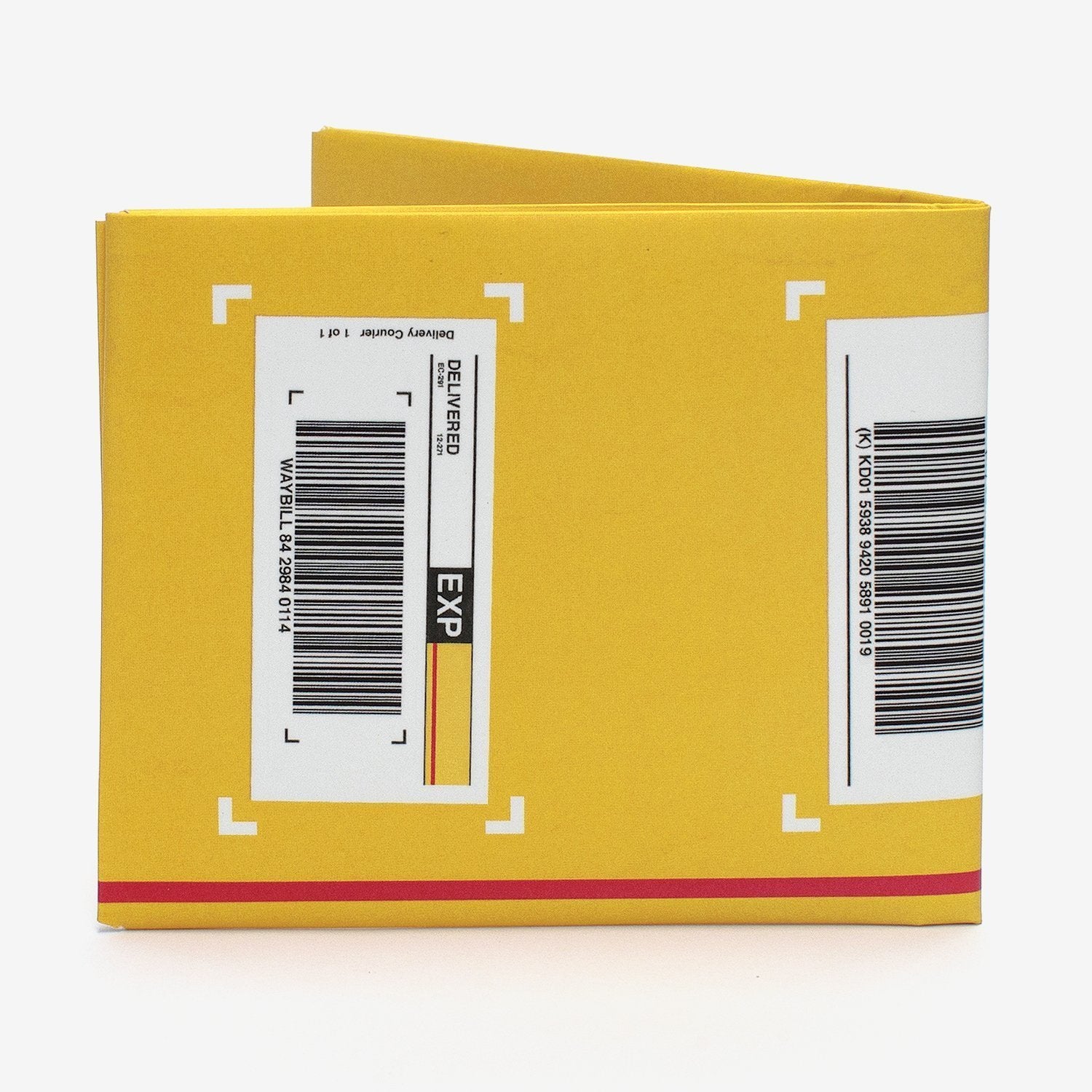 Express Mail Yellow Bifold - The Walart - Paper Wallet