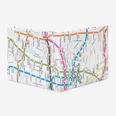Mexico City Metro Bifold - The Walart - Paper Wallet