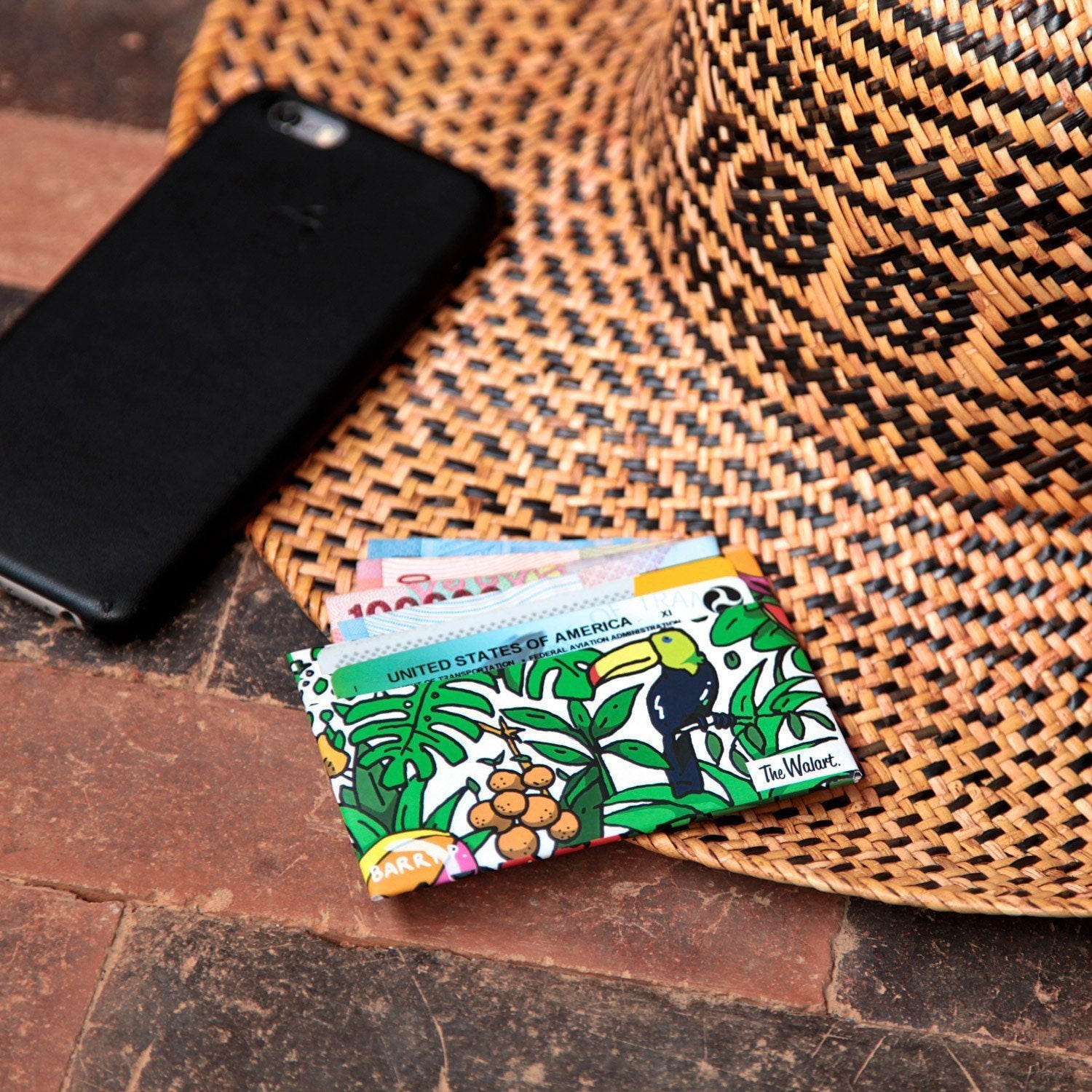 Rainforest Magic Card Wallet - The Walart - Paper Wallet