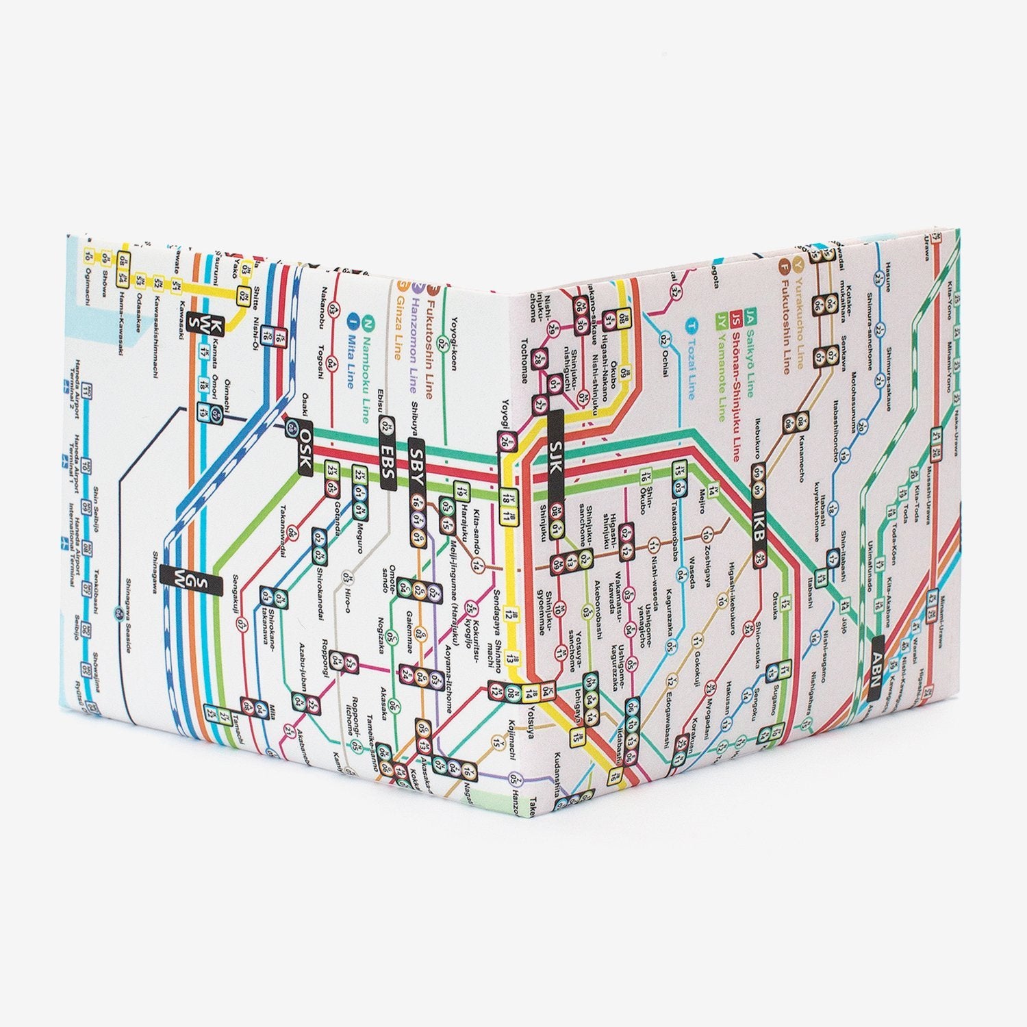 Tokyo Metro Bifold - The Walart - Paper Wallet