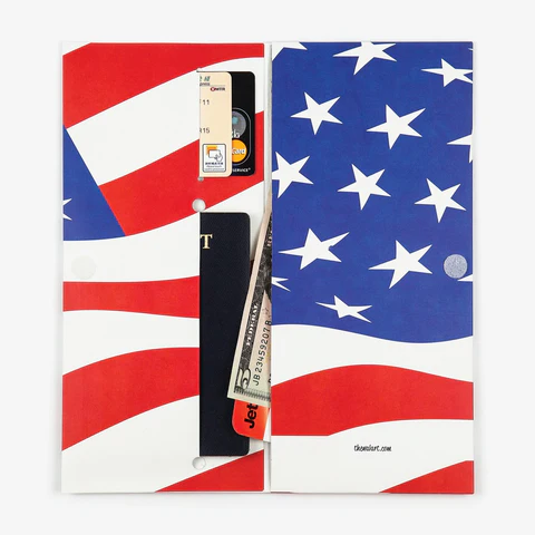 USA Travel Wallet - The Walart - Paper Wallet