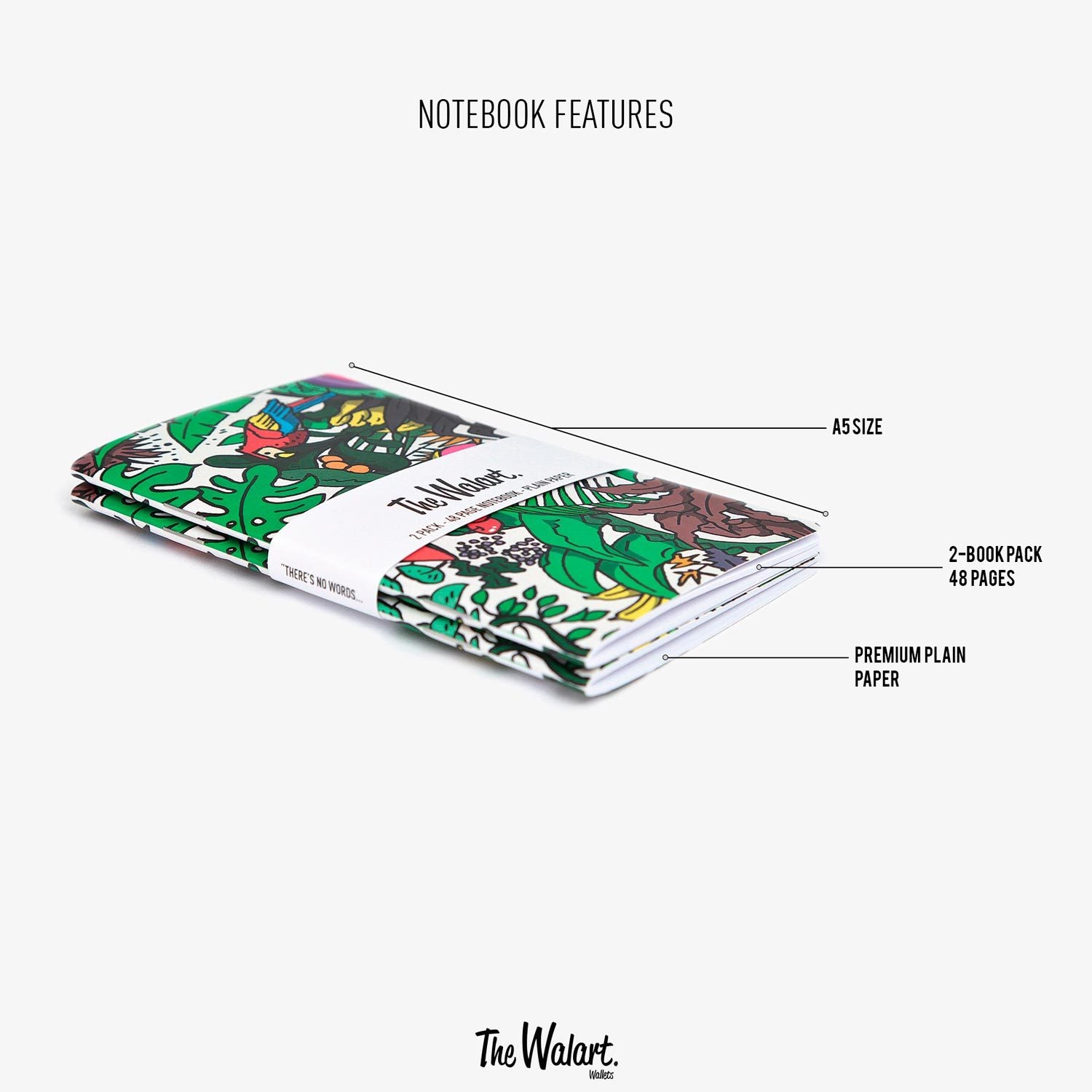 Rainforest Magic Notebook 2PK