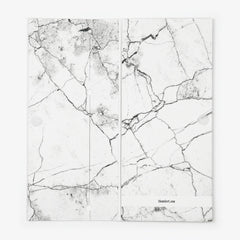 White Marble Travel Wallet - The Walart - Paper Wallet